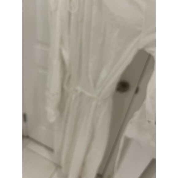 NWT Marques Almeida White Pirate Shirt Dress $730 MEDIUM Bohemian Distressed - Picture 10 of 14